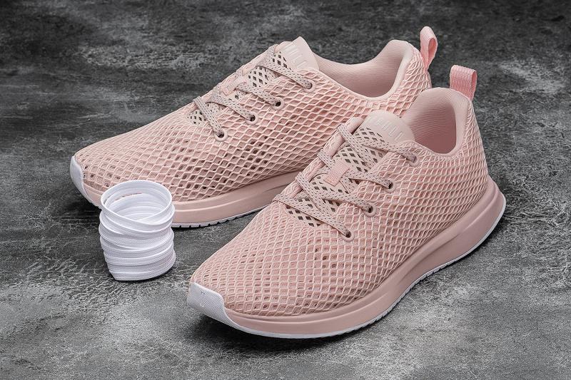 Nobull Blush Mesh Runner Women's Running Shoes Pink | USA G1699S
